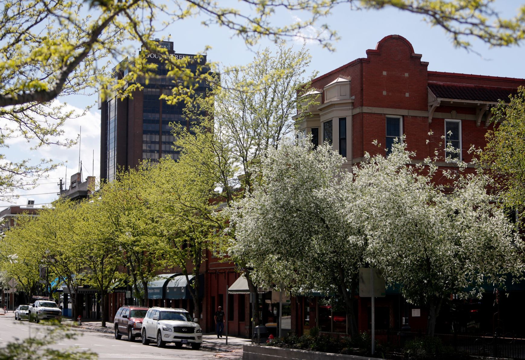 Montana Avenue looking west, 2018